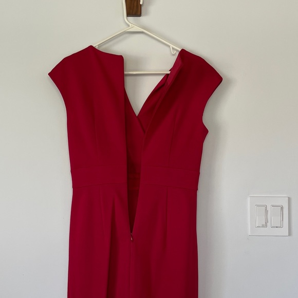Trina Turk Red Cocktail Dress Size 4-6 - Picture 6 of 10